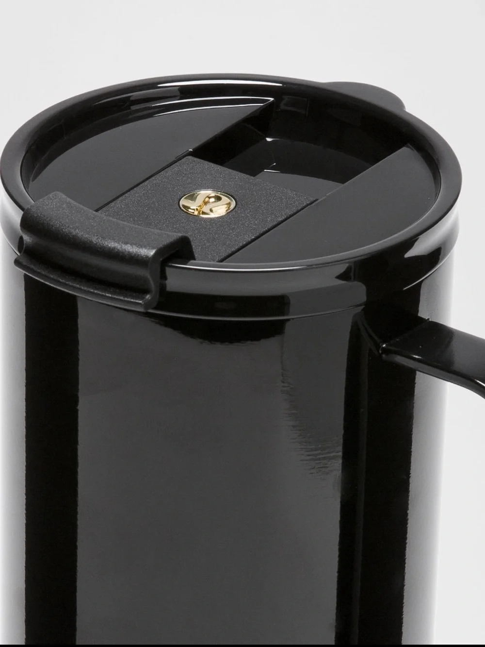 Lululemon Black & Gold Insulated Travel Mug 20oz